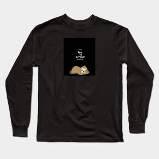 Not lazy Long Sleeve T-Shirt